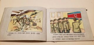 Korean War Propaganda Booklet with Colored,  Colorful Pictures 4