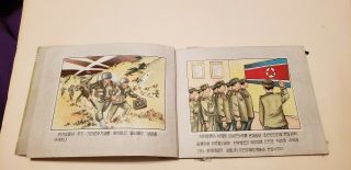 Korean War Propaganda Booklet with Colored,  Colorful Pictures 5