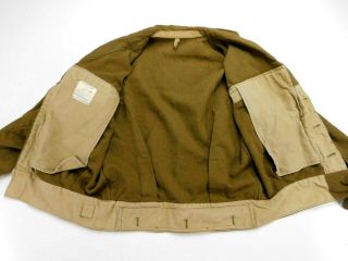 1951 Vintage Australian Winter Battle Dress Wool Uniform Jacket Coat M Medium 6