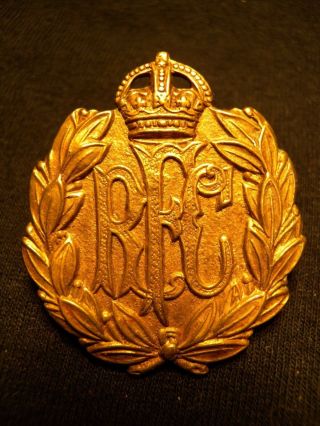 Royal Flying Corps - Ww I Era Cap Badge Canadian Air Force Rfc R.  F.  C.  Non Voided
