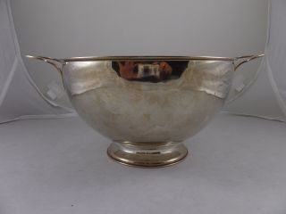 Kalo Sterling Silver Arts & Crafts Hand - Wrought Hammered Ice Bowl 2