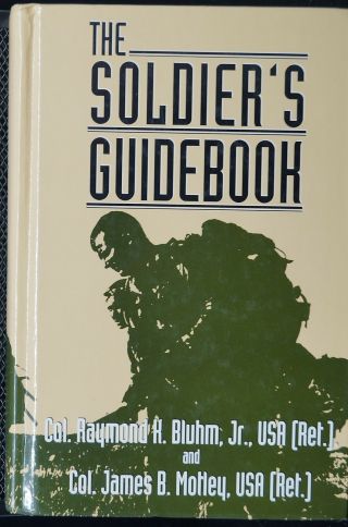 Post Cold War Us The Soldiers Guidebook Reference Book