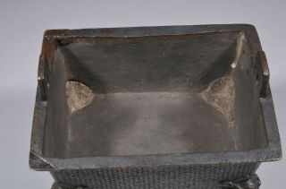 Antique Chinese bronze censer,  Yuan dynasty. 7