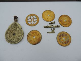 Antique Persian Bedouin Islamic Astrolabe Signed & Dated 1117 AH EARLY 1700S 4
