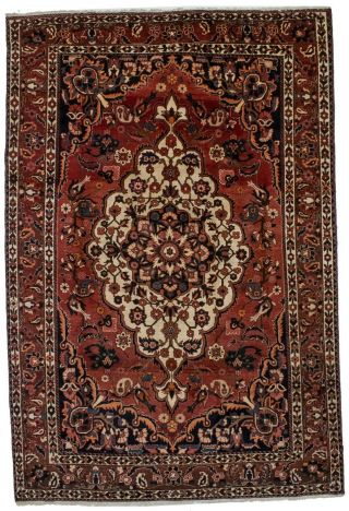 Semi Antique Floral Garden Vintage 8x12 Persian Rug Oriental Home Décor Carpet