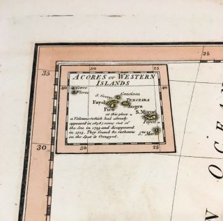 William Faden Map of AFRICA - London 1803 - Hand Colored 6