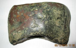 Double Edged Central Asian Bronze Axe Before C.  1000 Bc 4 5/8 " Long