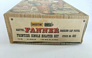 Vintage Mattel Shootin Shell FANNER Frontier Holster Set 2