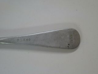 WWII Luftwaffe Spoon Germany Marked 9