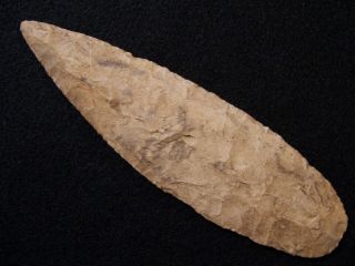 Outstanding Authentic 8 " Cahokia Ramey Knife From St.  Clair Co. ,  Illinois
