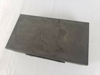 Us Ww2 M1912 Squad Cleaning Box Colt 1911 45 Pistol Empty