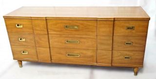 Widdicomb Low Dresser Credenza Chest Cabinet Buffet Sideboard Mid Century Modern
