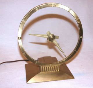 Mid Century Jefferson Golden Hour Mystery Clock