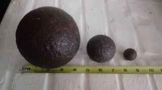 Revolutionary War Cannon Balls