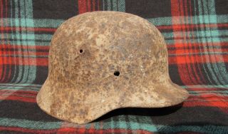 - Authentic Ww2 Wwii Relic German Helmet Wehrmacht 222