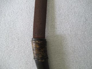 Old rare Mentawai Sword Sumatra Indonesia No Mandau tribal weapon keris klewang 11