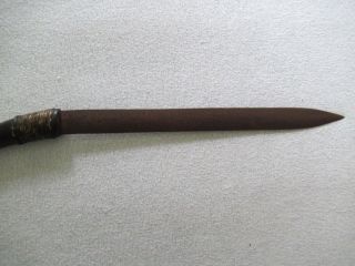 Old rare Mentawai Sword Sumatra Indonesia No Mandau tribal weapon keris klewang 9