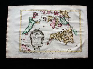 1747 Bellin & Schley - Rare Map Of East Indies,  Philippines,  Mindanao Davao Cebu