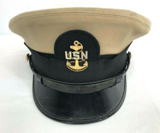 Us Navy Chief Petty Officer Khaki Dress Hat
