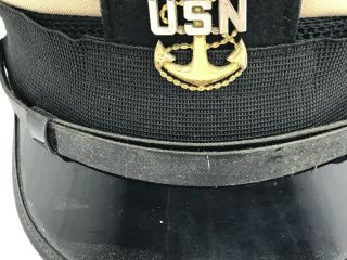 US Navy Chief Petty Officer Khaki Dress Hat 2
