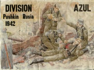 Spanish BLUE AZUL Division Legion CONDOR Military Army Food Coupons WWII Germany 4