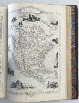JOHN TALLIS 1851 ATLAS - ILLUSTRATED ATLAS OF THE WORLD,  81 MAPS 10