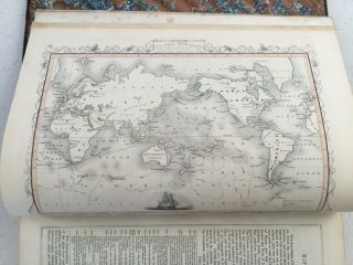 JOHN TALLIS 1851 ATLAS - ILLUSTRATED ATLAS OF THE WORLD,  81 MAPS 5