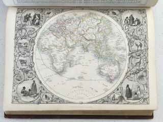 JOHN TALLIS 1851 ATLAS - ILLUSTRATED ATLAS OF THE WORLD,  81 MAPS 6