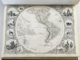 JOHN TALLIS 1851 ATLAS - ILLUSTRATED ATLAS OF THE WORLD,  81 MAPS 7