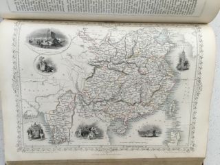 JOHN TALLIS 1851 ATLAS - ILLUSTRATED ATLAS OF THE WORLD,  81 MAPS 8