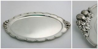 Tiffany & Co.  Clover Sterling Silver Tray Directorship Charles T.  Cook 1902 - 1907