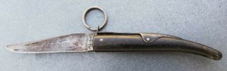 WEHRMACHT WWII GERMAN SOLDIERS FOLDING POCKET KNIFE RARE WAR RELIC 5