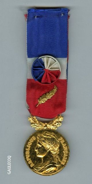 France Military Civilian French Medal - Medaille D 