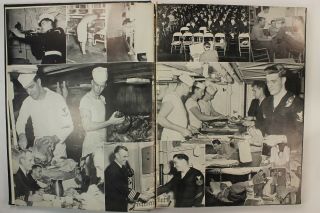 USS Bennington (CVA - 20) 1953 1954 Mediterranean Cruise Book Deployment Log 6