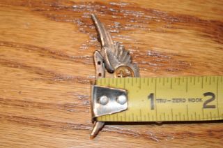 WWII US Navy Aircrew Wings Gold Anchor Sterling Silver Period Item USA. 5