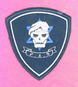Israel Unknowen Patch Idf? Army? Special Forces? Patch Very Rare The Last Patch