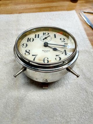 Vintage Westclox Big Ben Repeater Alarm Clock - Circa 1930 - Running Serviced 2