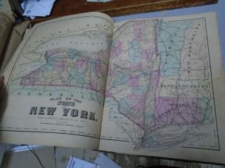 Atlas Of Chenango County York 1875