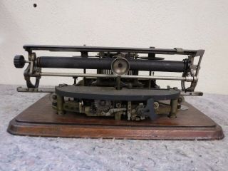 Antique Hammond Model 2 Typewriter - Early Serial 49679 5