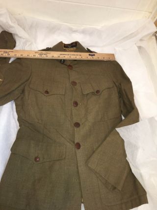 WW1 US Army Airborne Air Service Pilot Uniform Tunic & Pants RARE PATCHES HTF 4