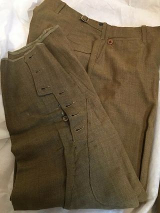 WW1 US Army Airborne Air Service Pilot Uniform Tunic & Pants RARE PATCHES HTF 8