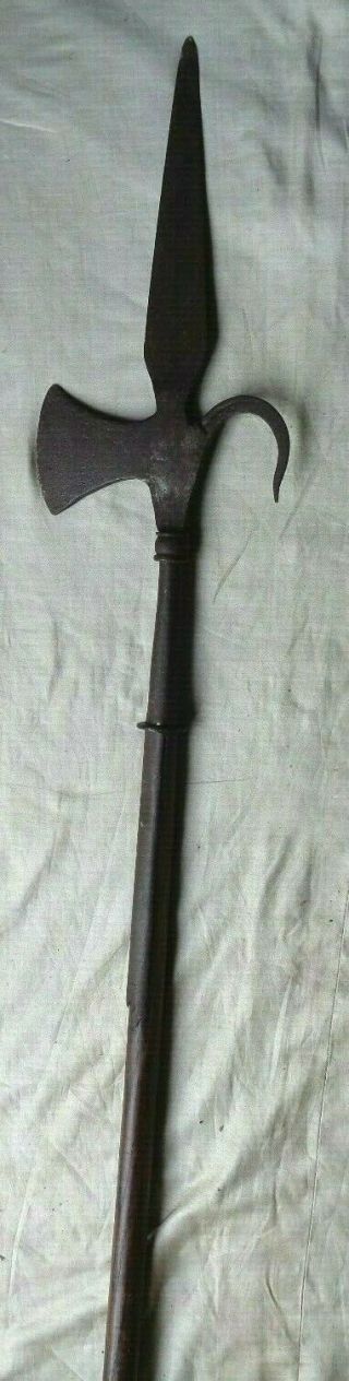 C.  1776 Colonial American Halberd Revolutionary War Spontoon Pike No Sword Sabre