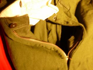 Korean War 1951 US Army Olive Green WOOL FIELD PANTS Waist 35 - 39 