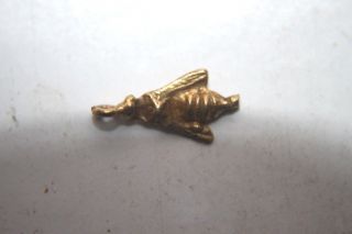 Ancient Egyptian Gold Fly Amulet 30th Dyn 350 Bc Dynastic