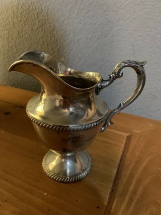 FISHER STERLING COFFEE SERVICE - VERY W/storage Bags.  (Unpolished) 4