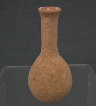 Ancient Roman 1st - 2nd Century A.  D.  Terracotta Perfume Bottle Unguentarium
