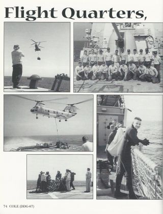 ☆ USS COLE DDG - 67 MAIDEN DEPLOYMENT CRUISE BOOK YEAR LOG 1998 - NAVY ☆ 10