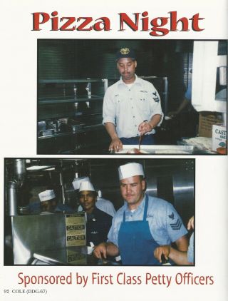 ☆ USS COLE DDG - 67 MAIDEN DEPLOYMENT CRUISE BOOK YEAR LOG 1998 - NAVY ☆ 11
