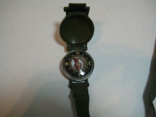 Korean War Us Military Wrist Compass Model 1949