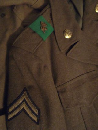 1949 IKE jacket w/Ryukyus patch and matching shirt 2